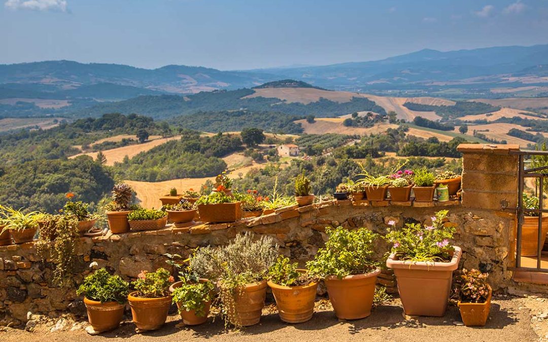 vasi in cotto toscano